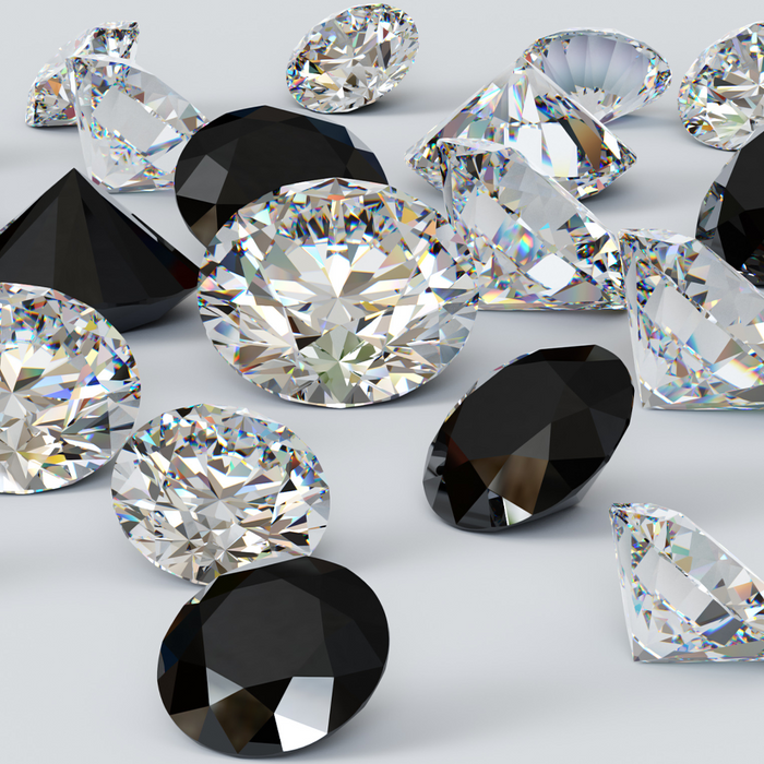 Black Diamond Engagement Rings