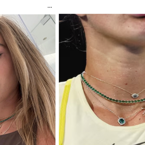 Aryna Sabalenka’s Emerald Necklace: How to Get the Look with Lab Grown Green Emerald Jewellery