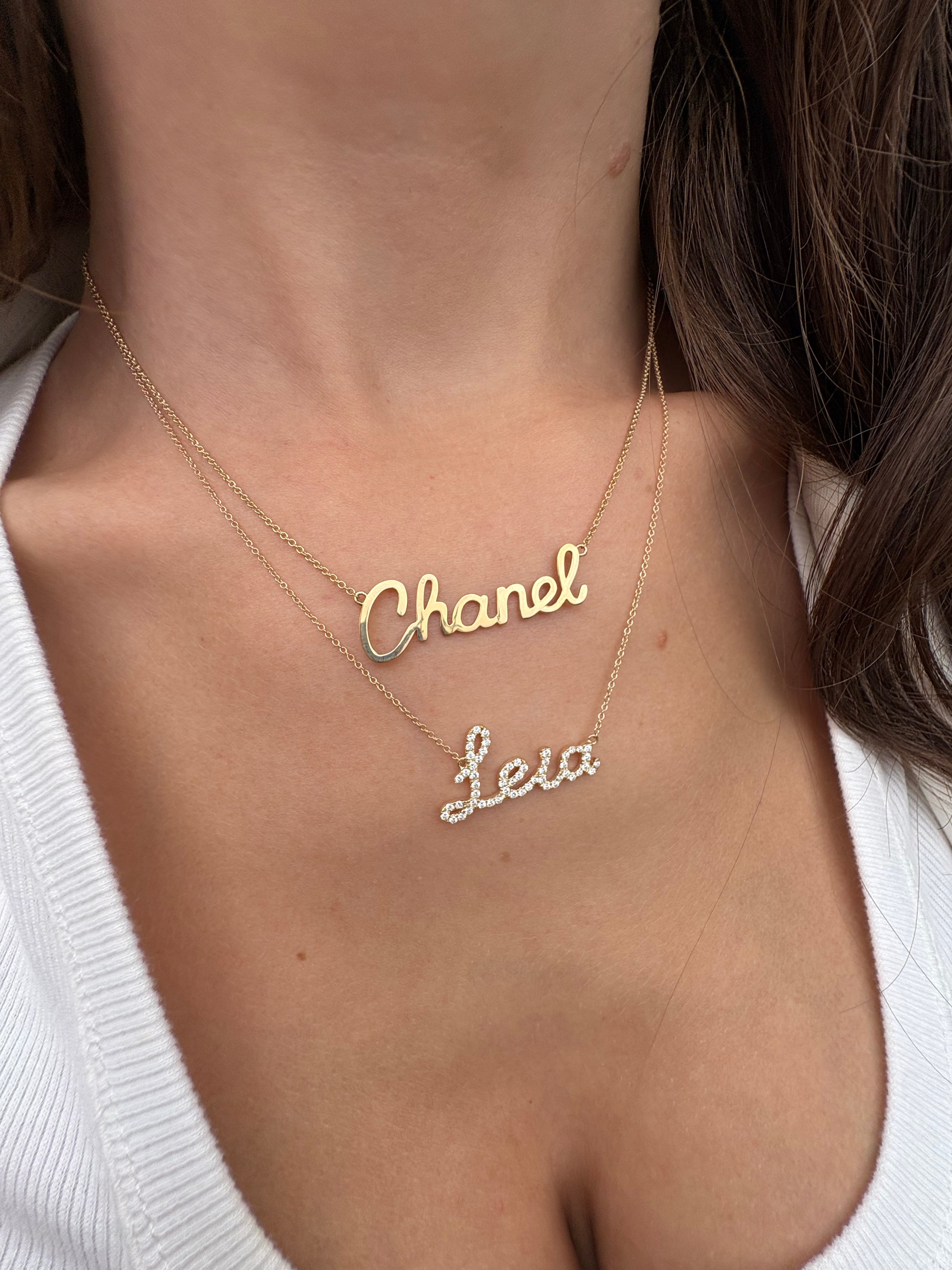 Script Name Necklace - Armans Fine Jewellery