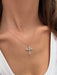 Orthodox Diamond Cross Necklace - Armans Fine Jewellery