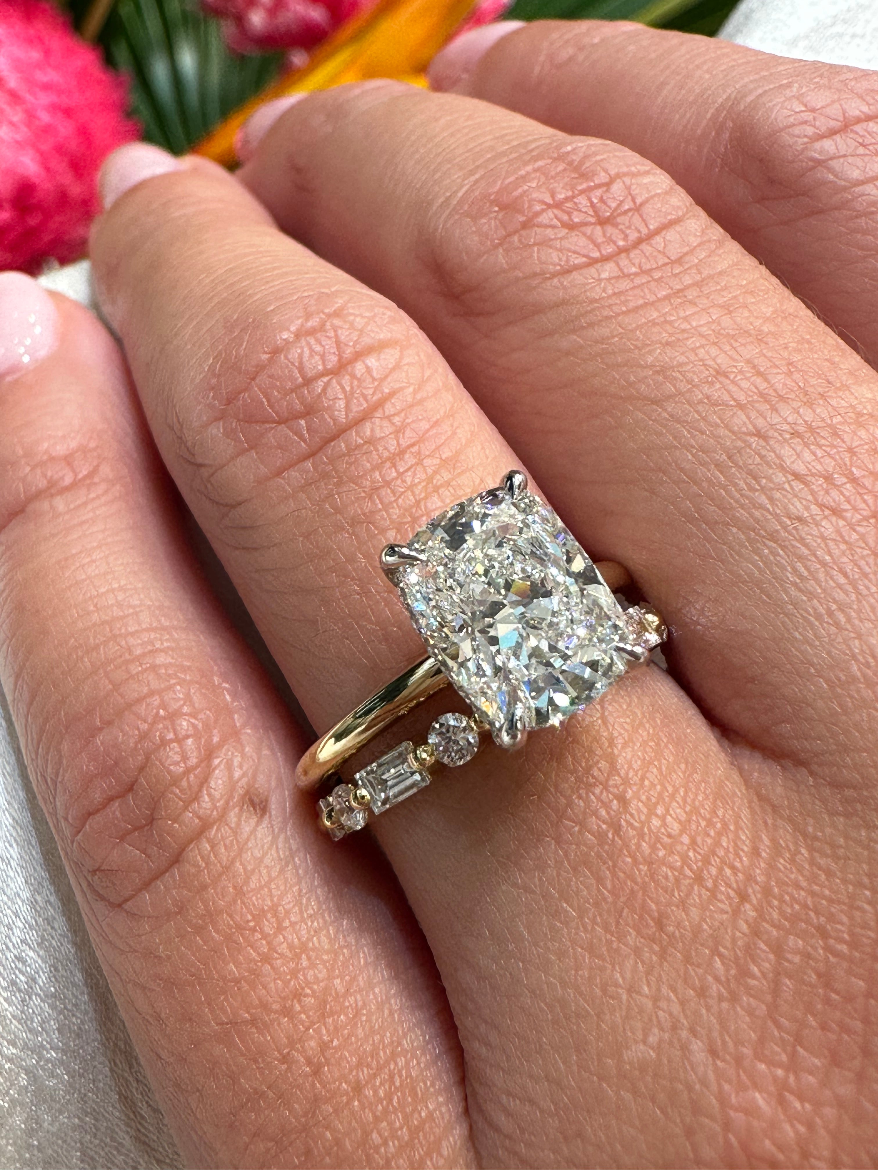 Cushion Madison Lab Grown Engagement Ring - Armans Fine Jewellery