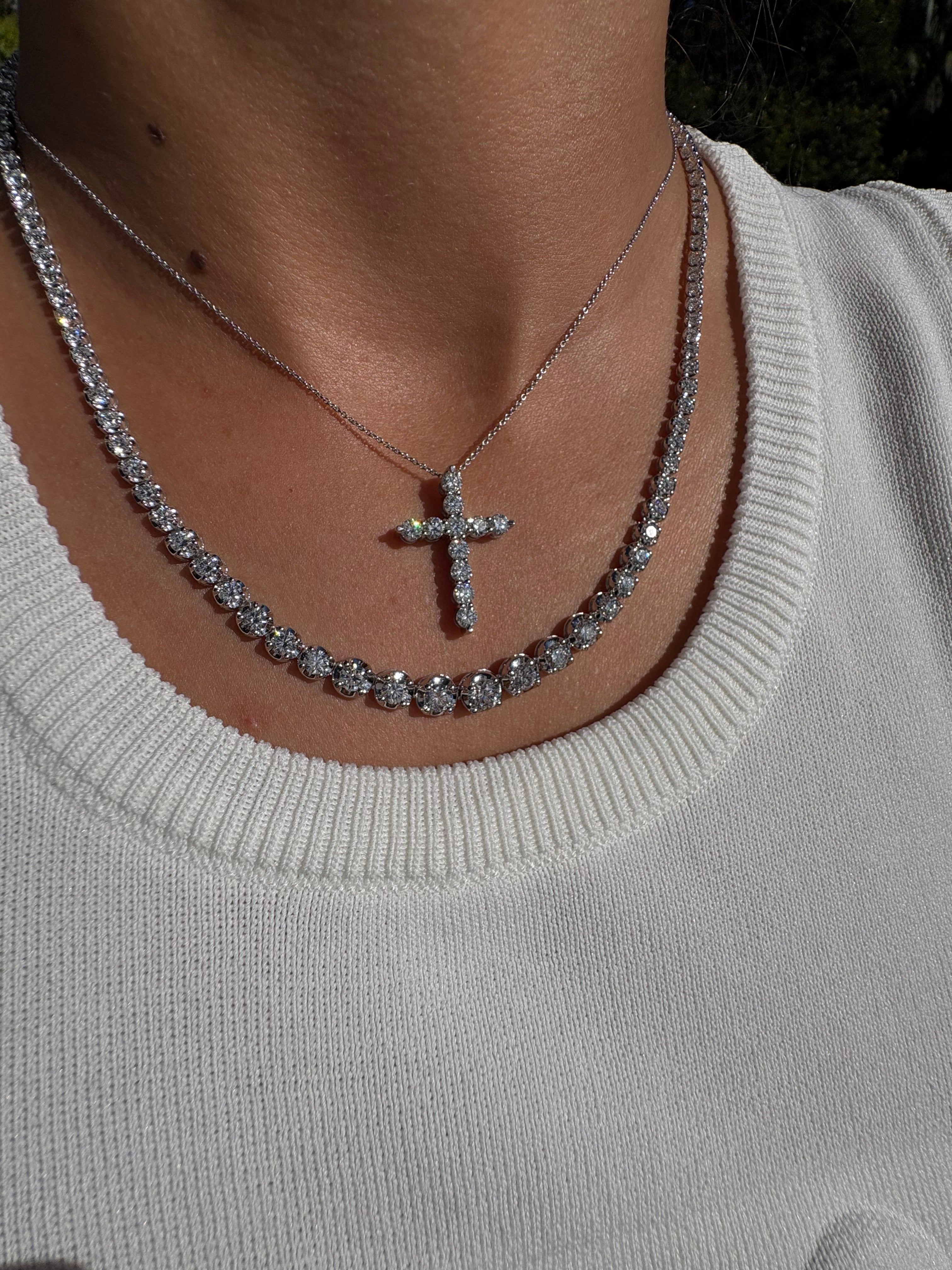 Mumbo Jumbo Diamond Cross Necklace - Armans Fine Jewellery