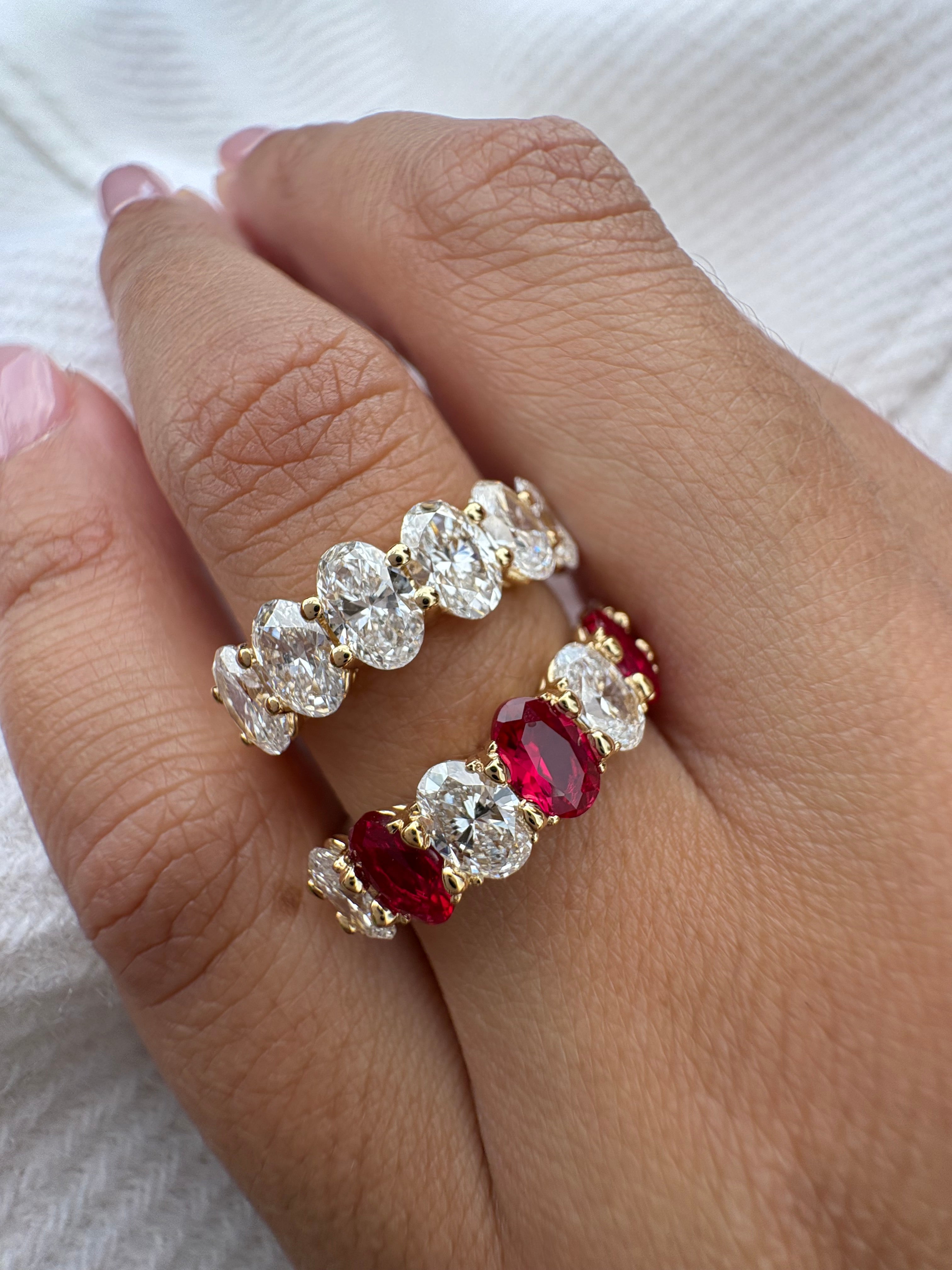 Oval Wedding Band - Armans Fine Jewellery