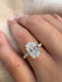 Chloe Cushion Lab Grown Engagement Ring - Armans Fine Jewellery