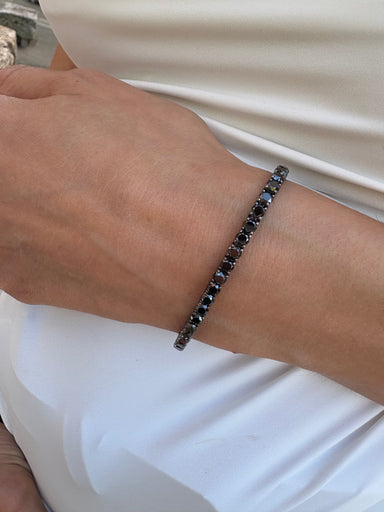 Black Diamond Tennis Bracelet - Armans Fine Jewellery