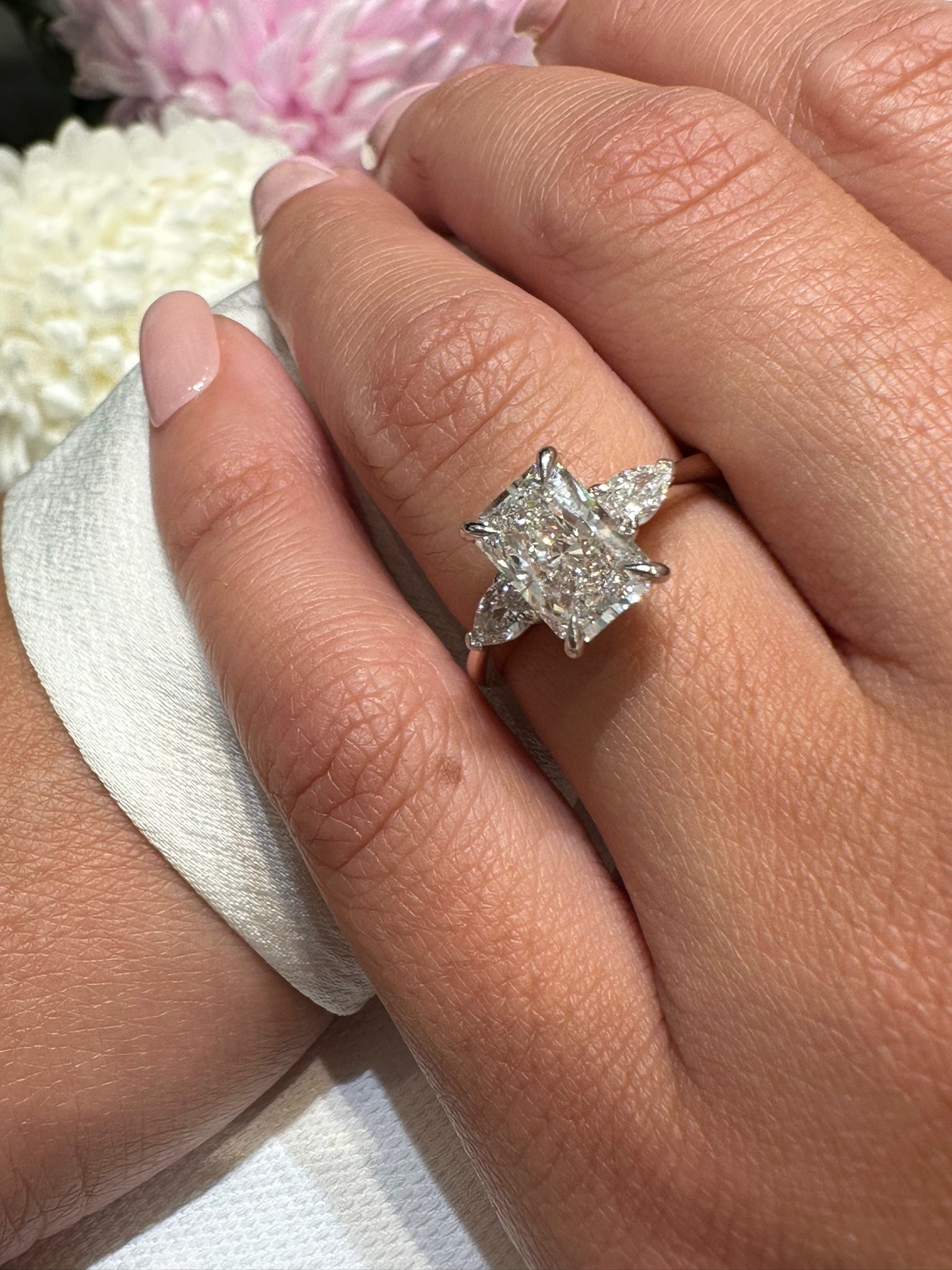 Radiance Trilogy Engagement Ring - Armans Fine Jewellery