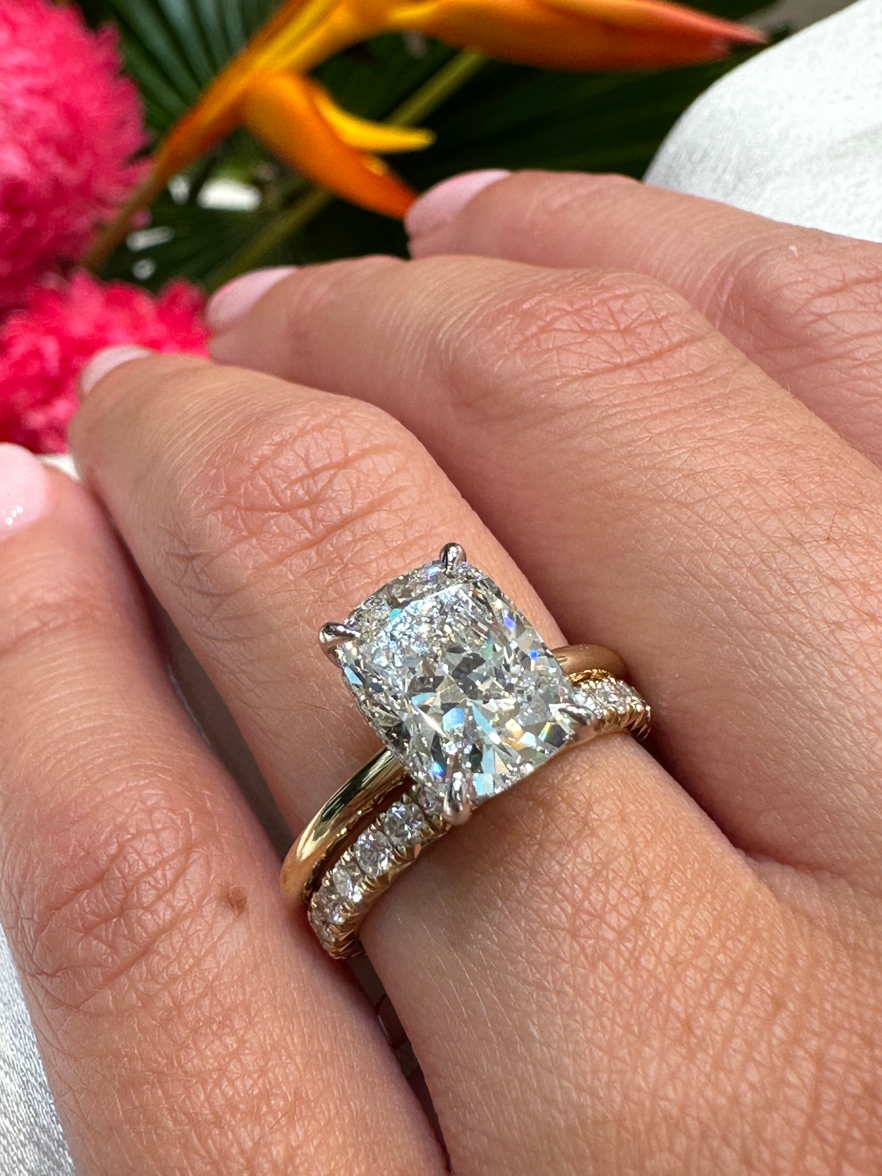 Cushion Madison Lab Grown Engagement Ring - Armans Fine Jewellery