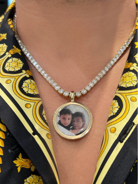 Men's Diamond Necklaces and Pendants