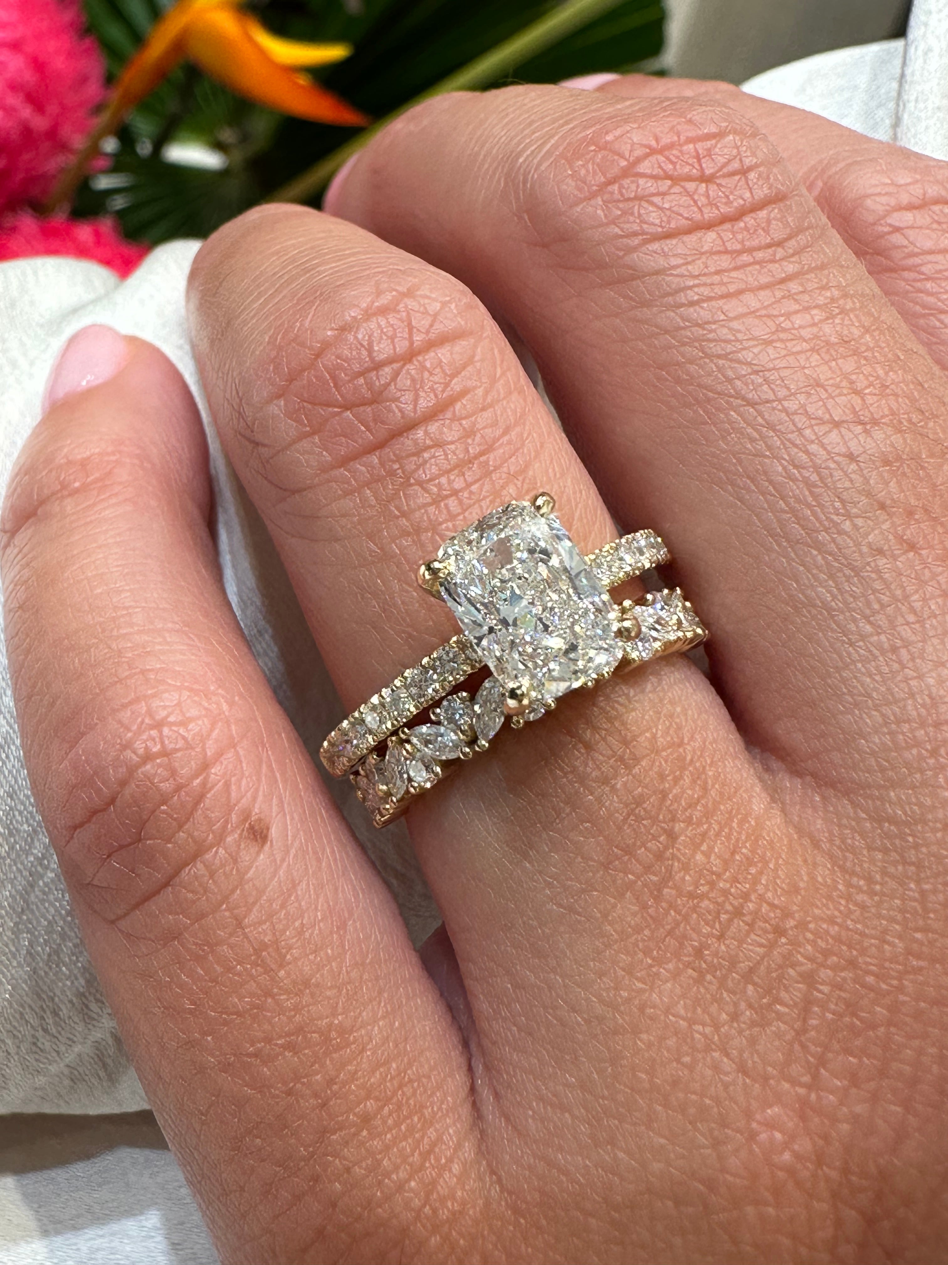 Chloe Cushion Engagement Ring - Armans Fine Jewellery