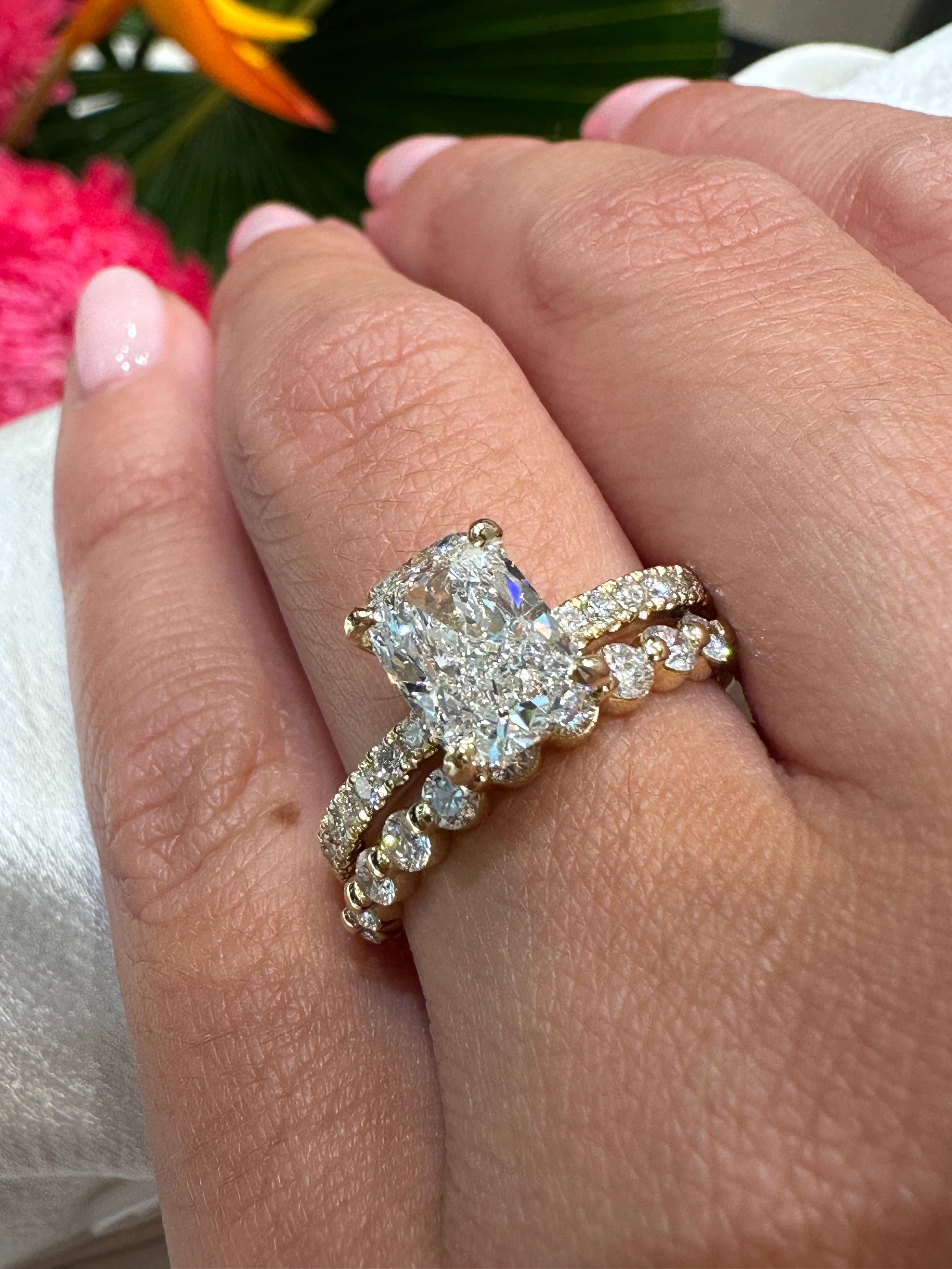 Chloe Cushion Engagement Ring - Armans Fine Jewellery