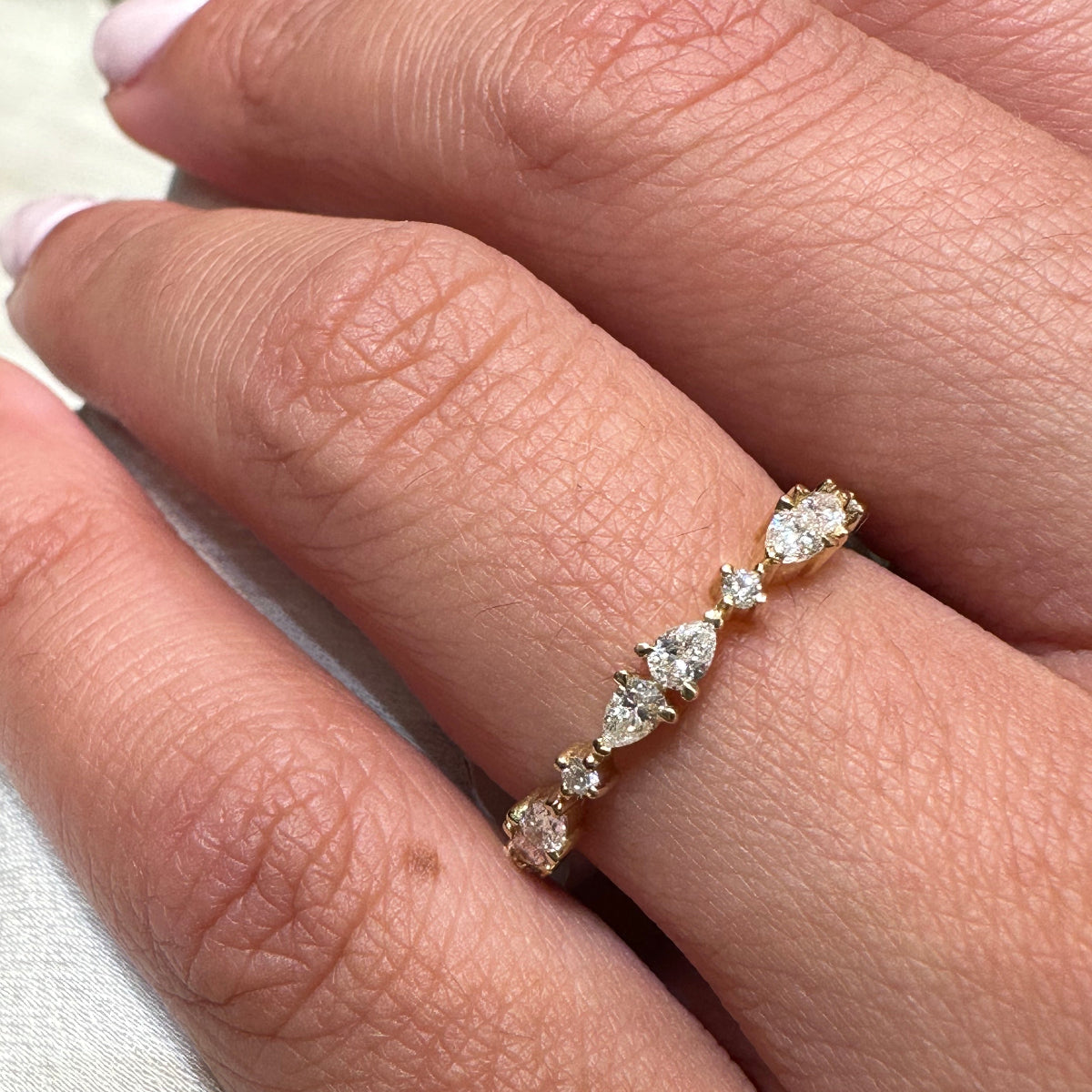 Marquise Diamond Band - Armans Fine Jewellery