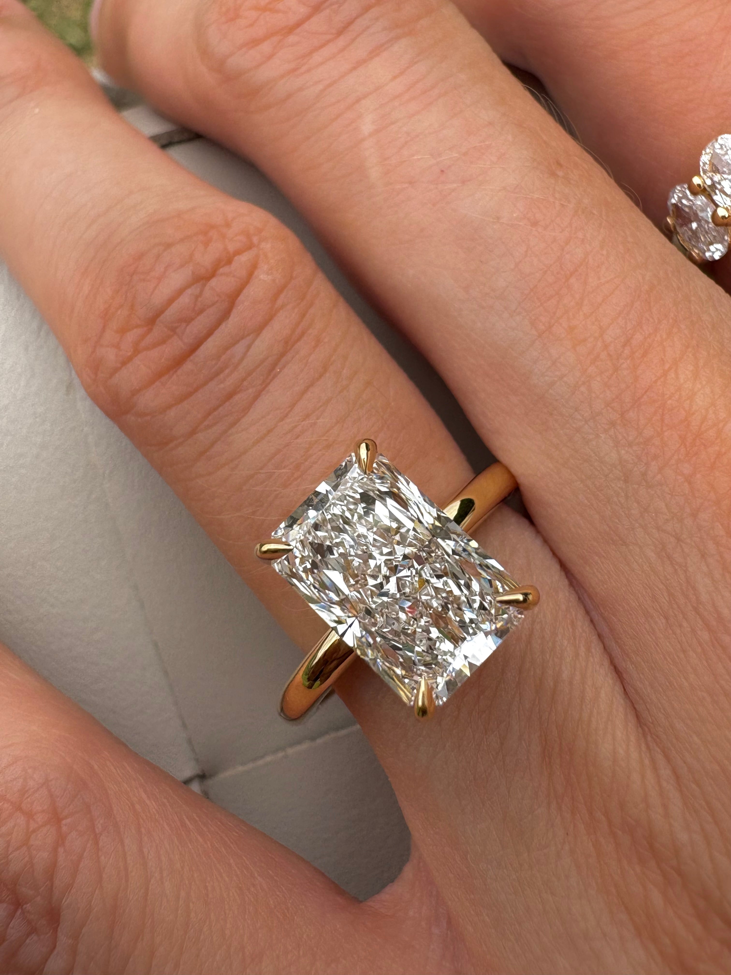 Ravishing Radiant Engagement Ring - Armans Fine Jewellery