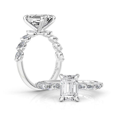 Esmeralda Engagement Ring - Armans Fine Jewellery