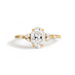 Adeline Oval Diamond Engagement Ring - Armans Fine Jewellery