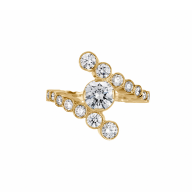 Alaska Diamond Zip Ring - Armans Fine Jewellery