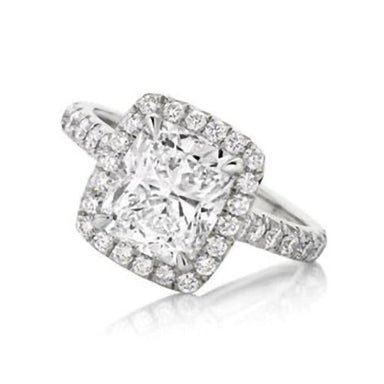 Amor Cushion Engagement Ring - Armans Fine Jewellery