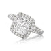 Amor Cushion Engagement Ring - Armans Fine Jewellery