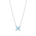Aquamarine Lily Pendant - Armans Fine Jewellery