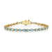 Aquamarine Pear Cut Bracelet - Armans Fine Jewellery