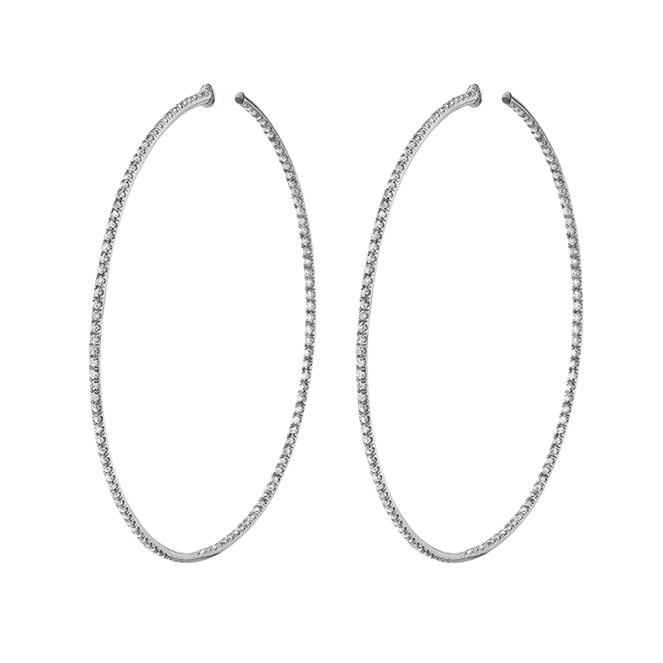 Arianna Diamond Hoops - Armans Fine Jewellery