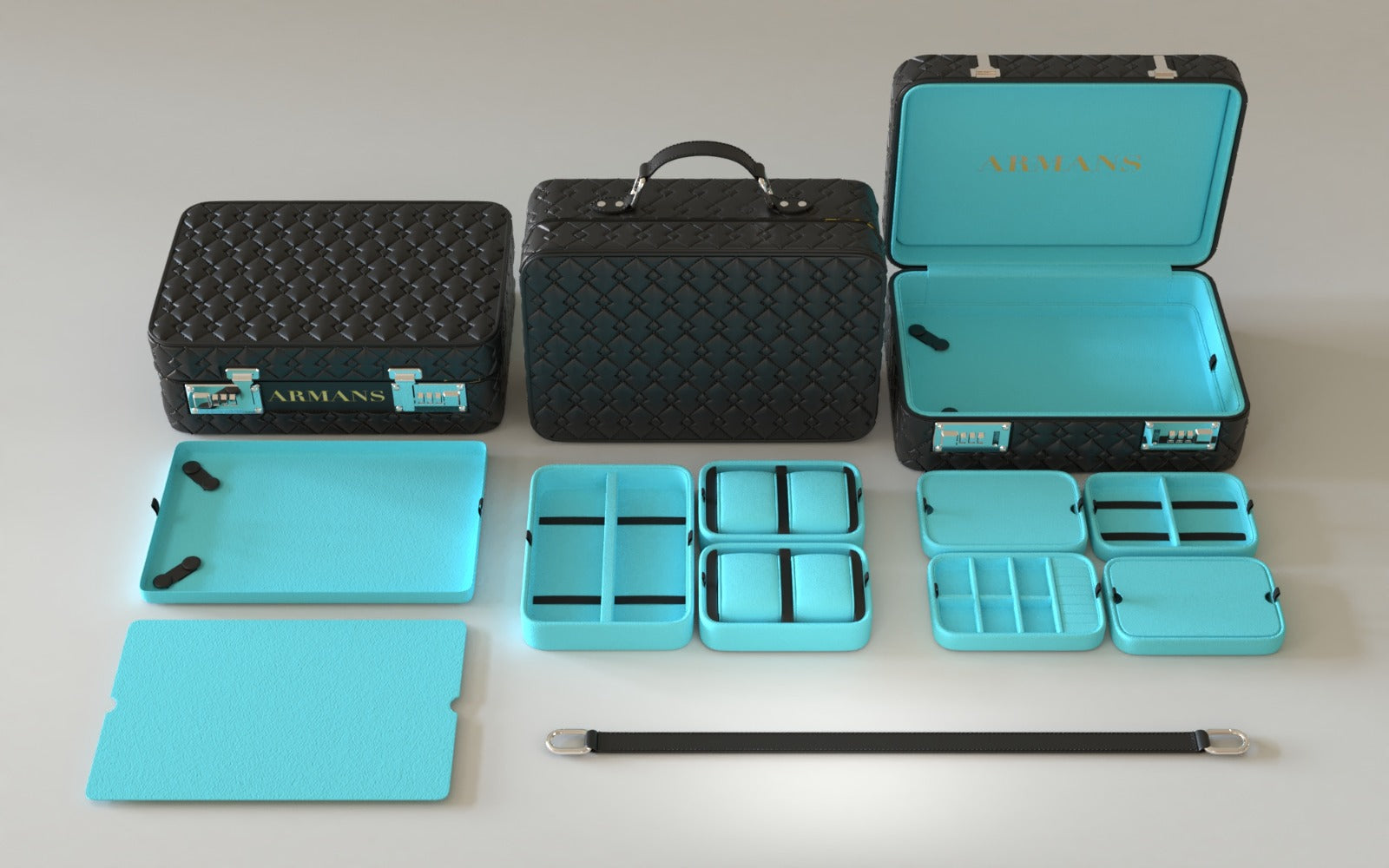 Armans Luxe Jewellery Case - Armans Fine Jewellery