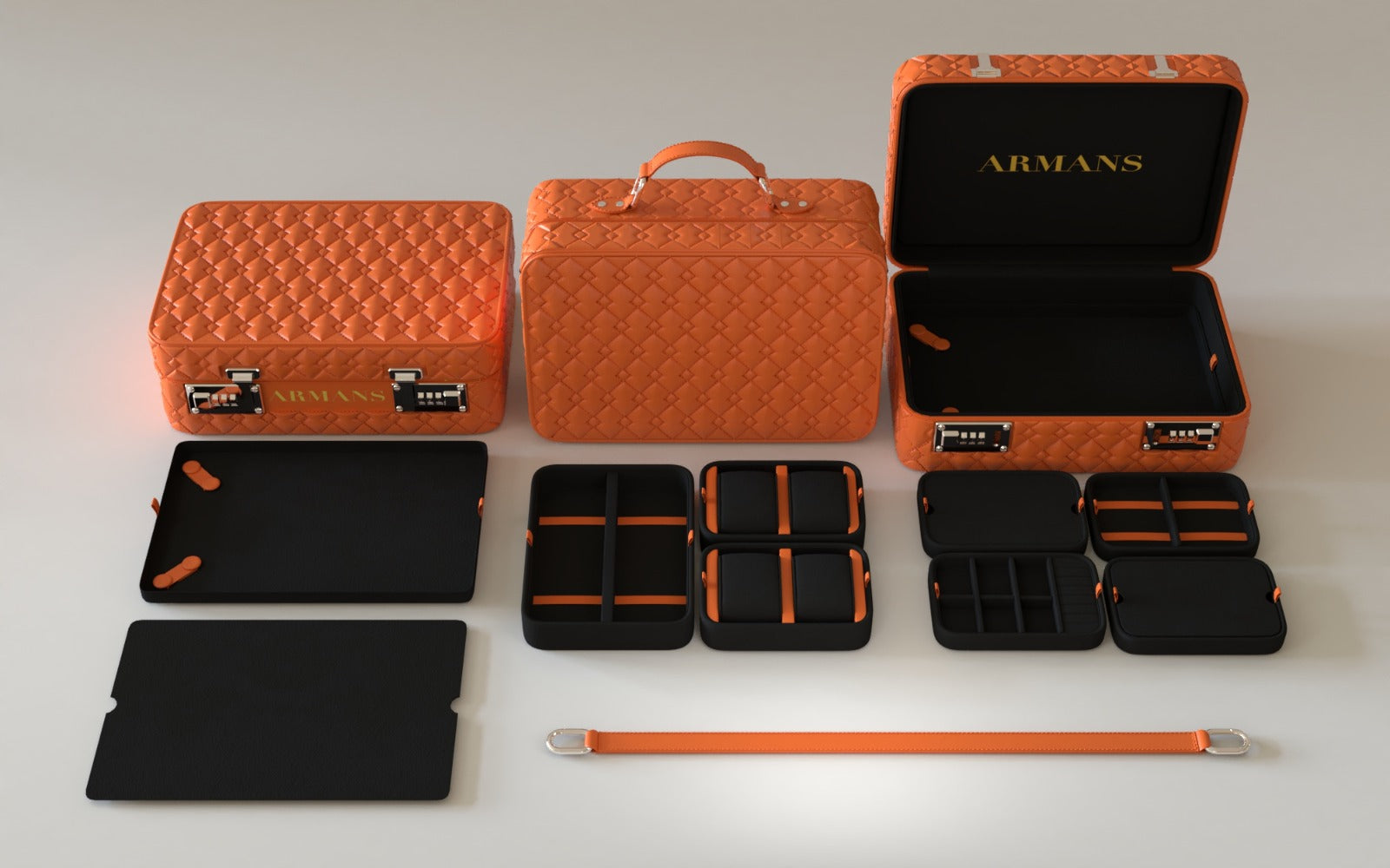 Armans Luxe Jewellery Case - Armans Fine Jewellery