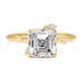 Asscher Fire Fly Lab Grown Engagement Ring - Armans Fine Jewellery