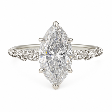 Astrid Marquise Diamond Engagement Ring - Armans Fine Jewellery
