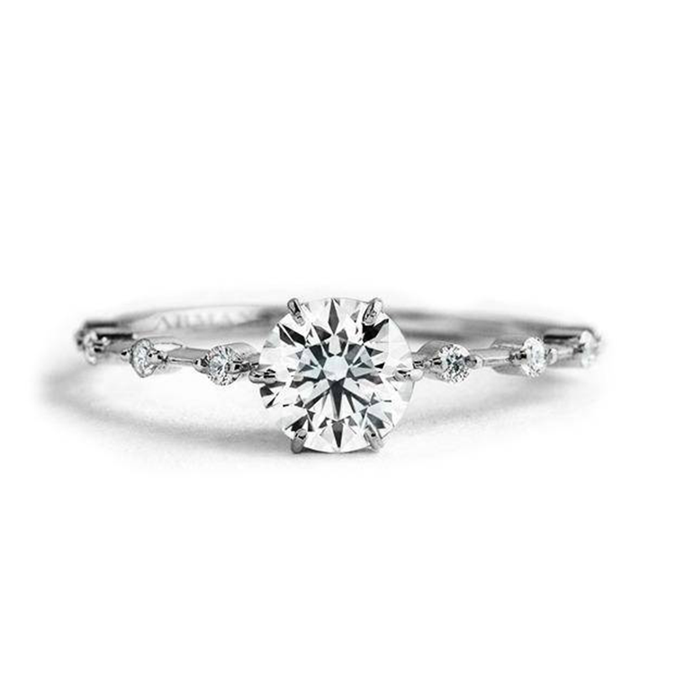 Autumn Drop Lab Grown Engagement Ring - Armans Fine Jewellery