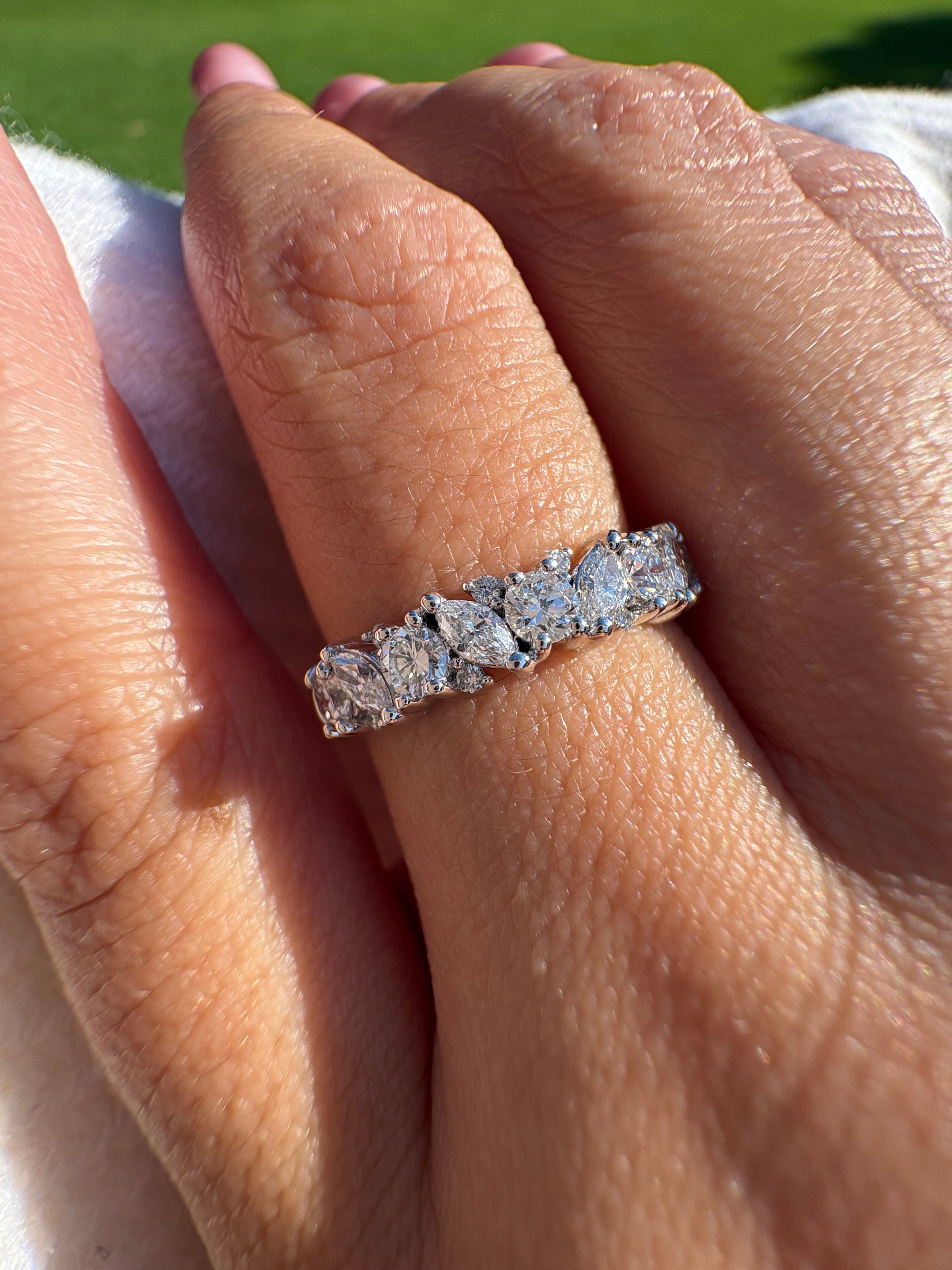 The Petra Lab Grown Diamond Band - Armans Fine Jewellery