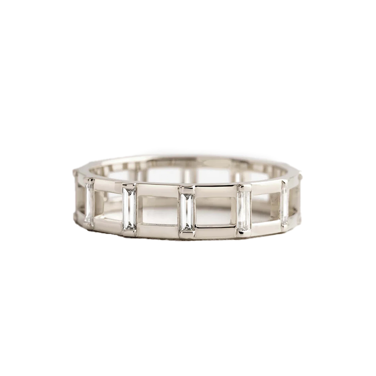 Baguette Diamond Ladder Ring - Armans Fine Jewellery