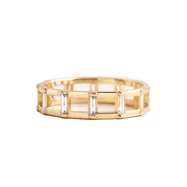 Baguette Diamond Ladder Ring - Armans Fine Jewellery