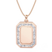 Men's Baguette Diamond Nameplate Necklace - Armans Fine Jewellery