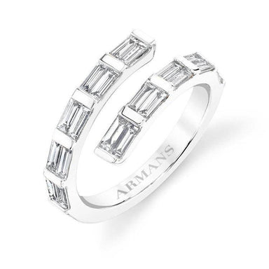 Baguette Diamond Wrap Ring - Armans Fine Jewellery