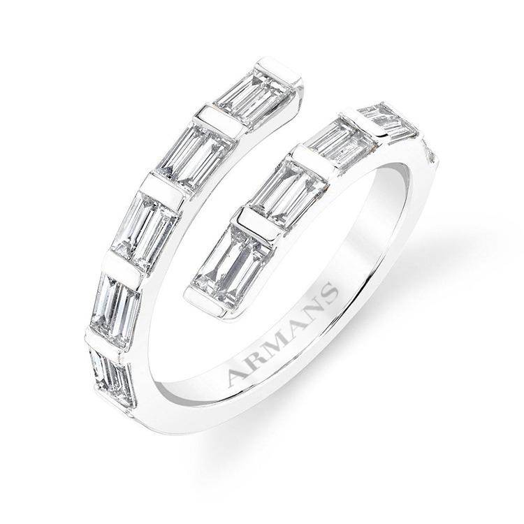 Baguette Diamond Wrap Ring - Armans Fine Jewellery