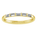 Baguette Half Diamond Band - Armans Fine Jewellery