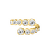 Bezel Round Diamond Wrap Ring - Armans Fine Jewellery