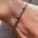 Blue Sapphire Diamond Tennis Bracelet - Armans Fine Jewellery
