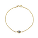 Blue Sapphire Evil Eye Bracelet - Armans Fine Jewellery