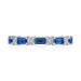 Blue Sapphire and Diamond Eternity Band - Armans Fine Jewellery