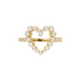 Bubble Diamond Heart Ring - Armans Fine Jewellery