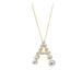 Bubble Lab Grown Diamond Initial Necklace - Armans Fine Jewellery