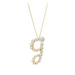 Bubble Lab Grown Diamond Initial Necklace - Armans Fine Jewellery