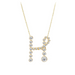 Bubble Lab Grown Diamond Initial Necklace - Armans Fine Jewellery