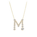 Bubble Lab Grown Diamond Initial Necklace - Armans Fine Jewellery
