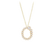 Bubble Lab Grown Diamond Initial Necklace - Armans Fine Jewellery
