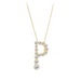 Bubble Lab Grown Diamond Initial Necklace - Armans Fine Jewellery