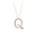 Bubble Lab Grown Diamond Initial Necklace - Armans Fine Jewellery