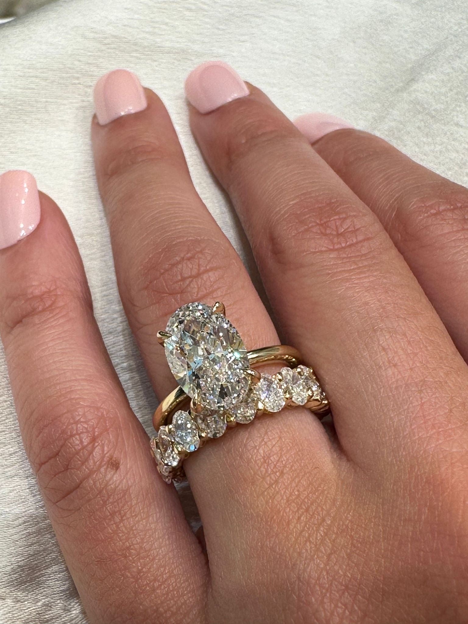 Oval Wedding Band - Armans Fine Jewellery