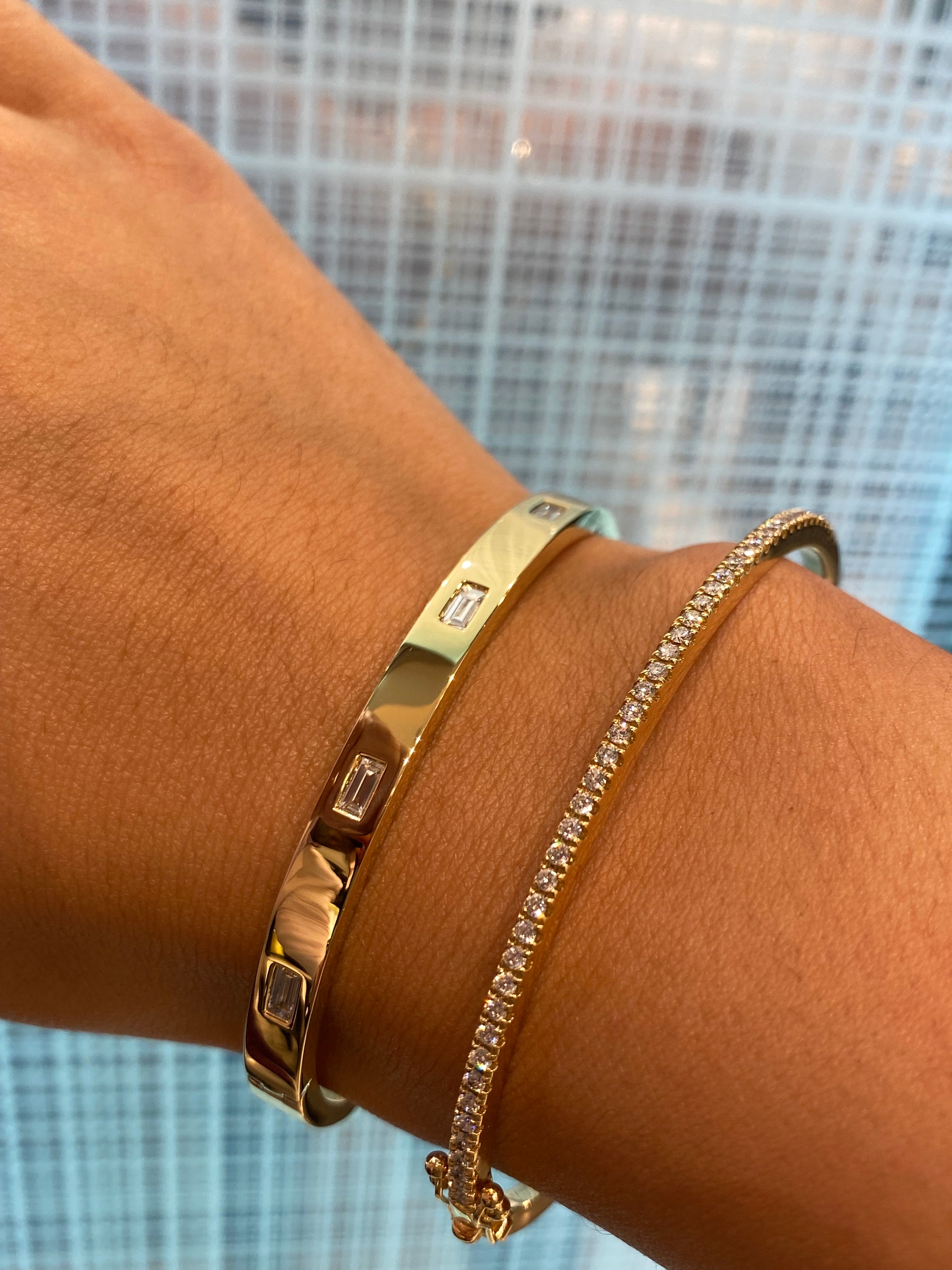 Elsa Diamond Bangle - Armans Fine Jewellery